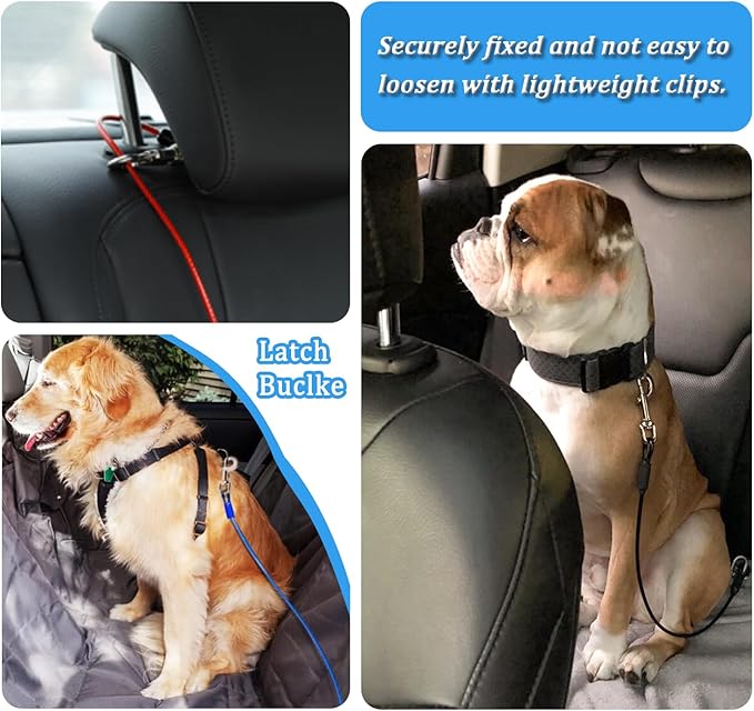 BamLue Dog Harness 2 Pack 32 inch/80