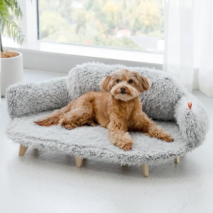 Dog Bed with Removable Washable Cover