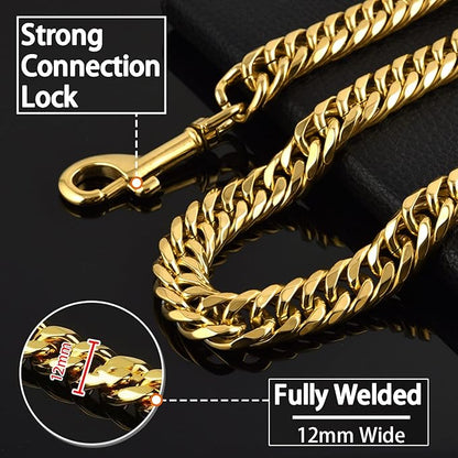 Heavy Duty Dog Leash 3FT/4FT/5FT Metal 4FT)