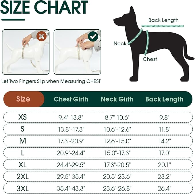 Kuoser Reversible British Style Plaid Dog Winter Coat