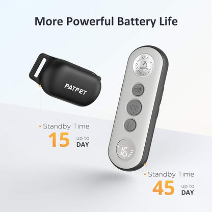 PATPET Dog Training Collar with Remote 3 Adjustable (8-120 lbs)