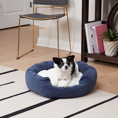 Maddie Donut Dog Bed with Removable Center Pillow (24" x 24")