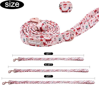 Christmas Dog Leash Durable Handmade Dog Leashes 135cm
