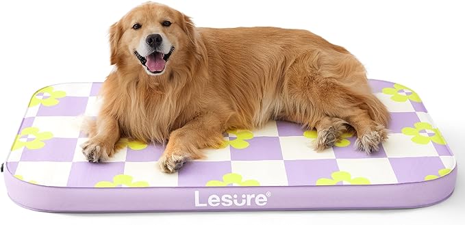 Lesure Inflatable Waterproof Dog Bed for XXL Dog Bed 3 Inch