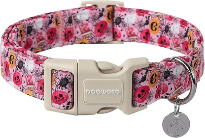 DOGWONG Pumpkin Dog Collar