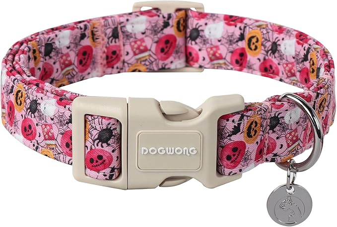 DOGWONG Pumpkin Dog Collar