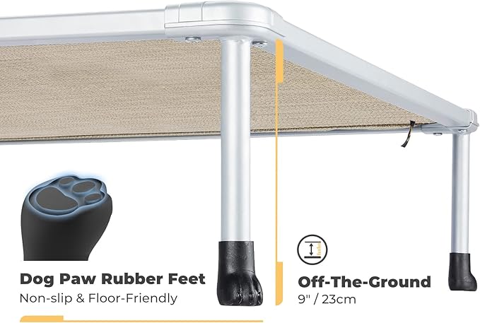 Veehoo Cooling Outdoor Elevated Dog Bed