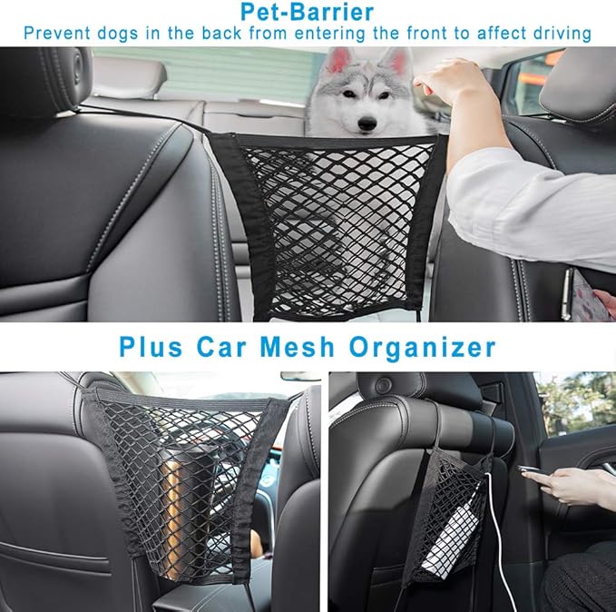 Dog Car Seat Cover for Back Seat Waterproof Backseat Protector