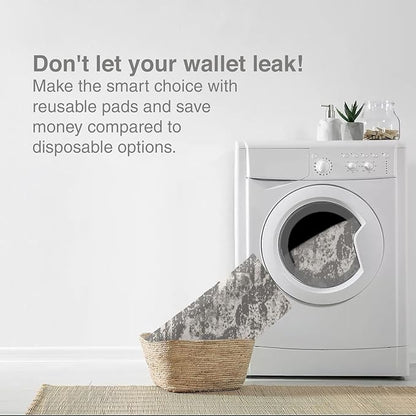 Washable Pee Pads for Dogs 100% Waterproof,