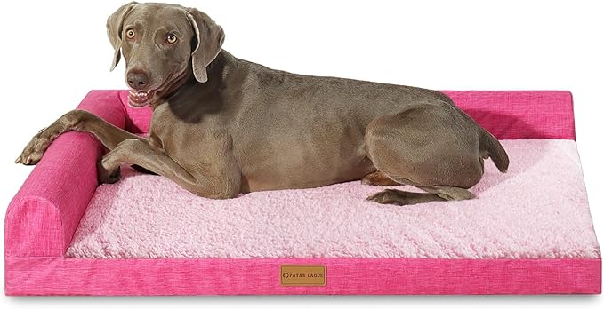 Patas Lague Orthopedic XL Dog Bed for Large Dogs 42''X28''