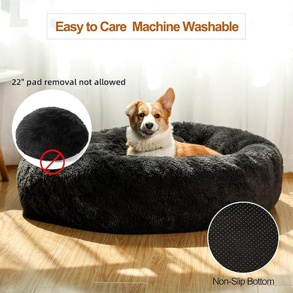 JEMA Calming Small Dog Beds for Small Dogs 22 Inch