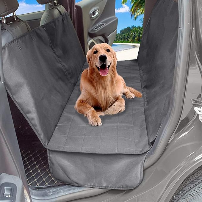 MEKBOK Dog Seat Cover Car Seat Cover 100% Waterproof 600D Heavy