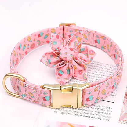 Beirui Cute Girl Dog Collars for Female Dogs
