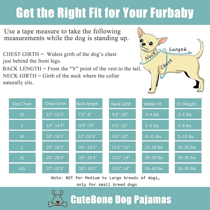 CuteBone Turtleneck Dog Pajamas Pet Clothes Thermal Dralon Onesie Cashmere High-Necked Puppy Pjs Coat GP09L