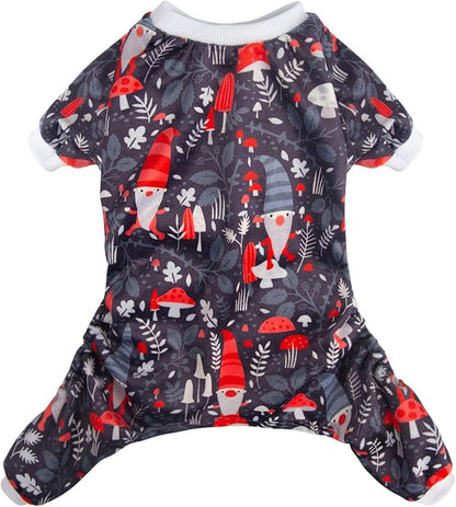 CuteBone Dog Pajamas Christmas Clothes Pjs for Small P107L
