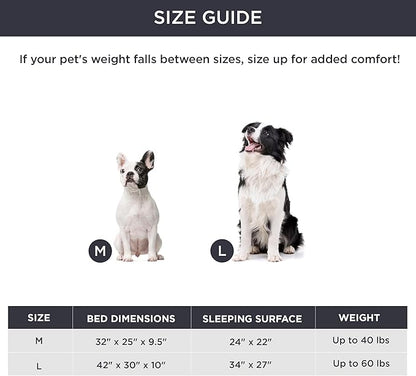 Bedsure Elevated Raised Outdoor Dog Bed 32 inches