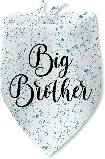 Big Brother Dog Bandanas Gender Reveal Pregnancy Announcement