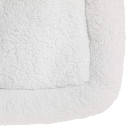 Long Rich HCT ERE-001 Super Soft Sherpa Crate Cushion Dog and Pet Bed 24 x 18 inches