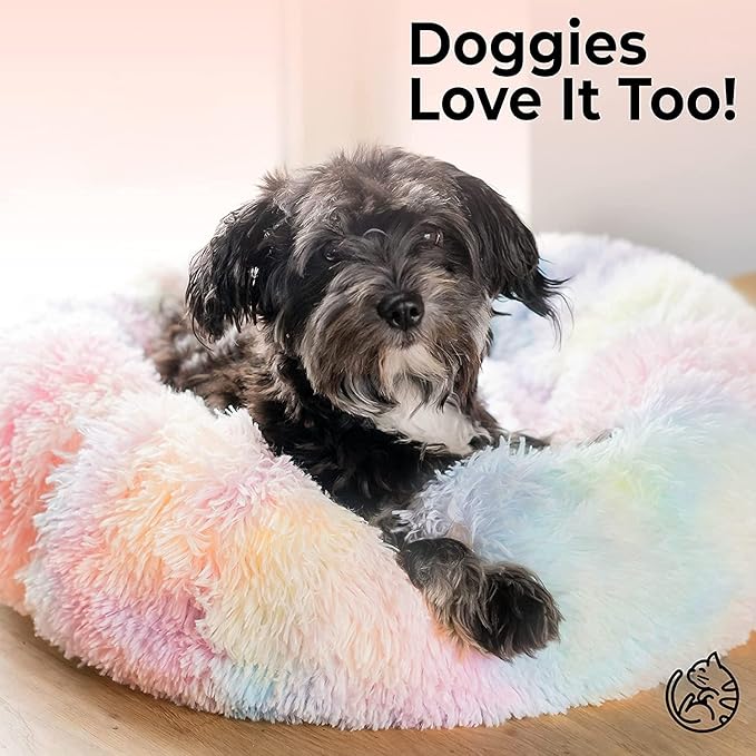 Cat Beds for Indoor Cats 20/24 inches,