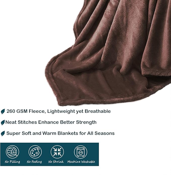 Veehoo Fluffy Fleece Dog Blanket 30x40 inch