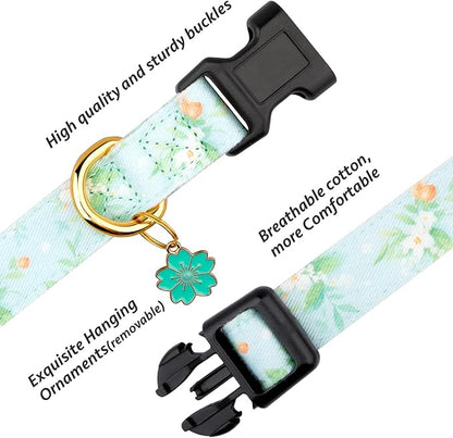 Cotton Handmade Dog Collar Cute and Distinctive Patterns