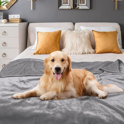 Large Dog Blanket-30 x 40" Soft Fleece Dog Blanket for Large Dog Washable