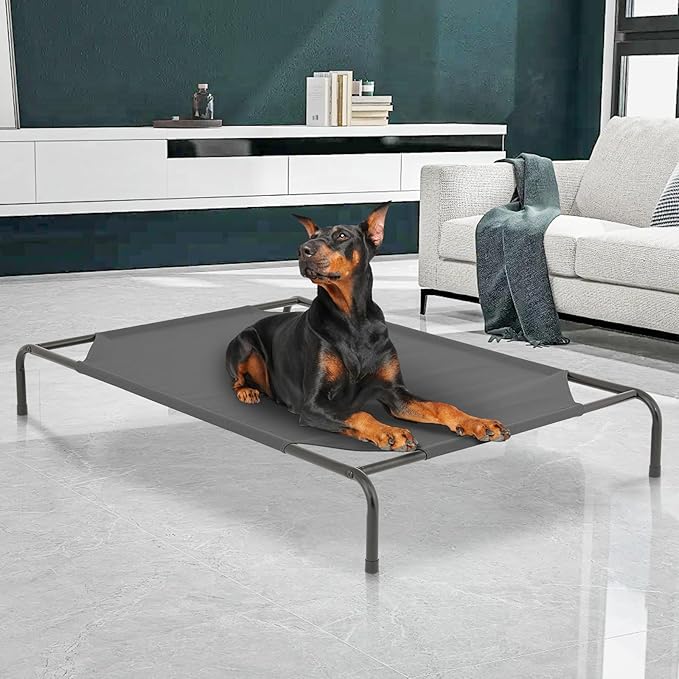 MoNiBloom Elevated Dog Bed for Large Dogs 54 Inches