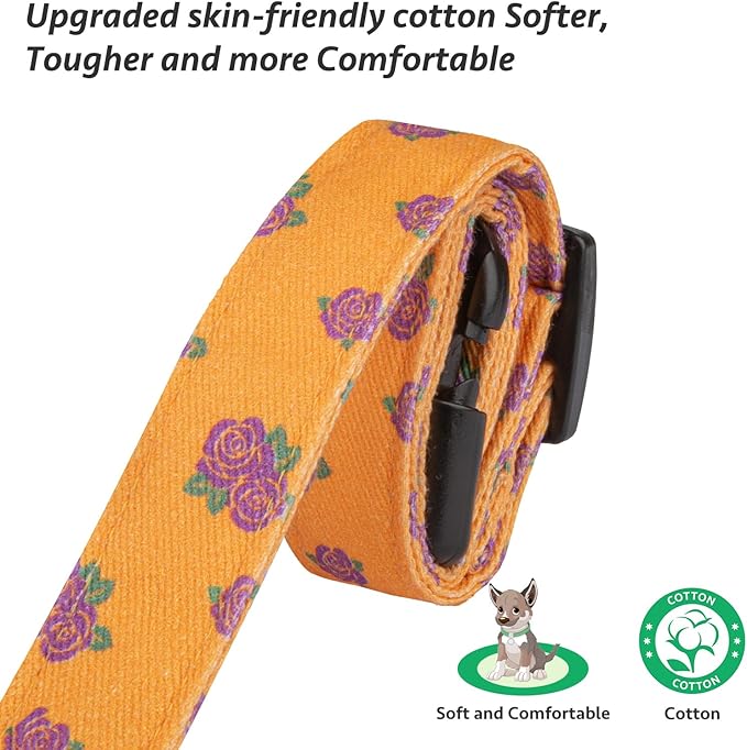 Cotton Handmade Dog Collar Cute and Distinctive Patterns