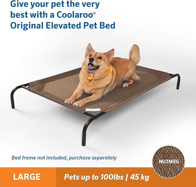 Original Pet Bed Replacement Cover - Nutmeg - Large (43.5" x 31.5")