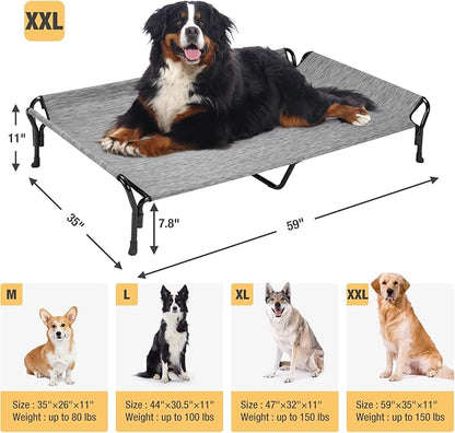 Veehoo Cooling Raised Dog Bed