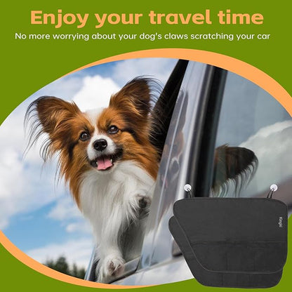 KINGKI 2PCS Car Door Protector for Dogs