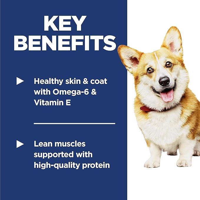 Hill's Science Diet Adult 1-6, Adult 1-6 Premium Nutrition, Small Kibble, Dry Dog Food, Lamb & Brown Rice, 15.5 lb Bag