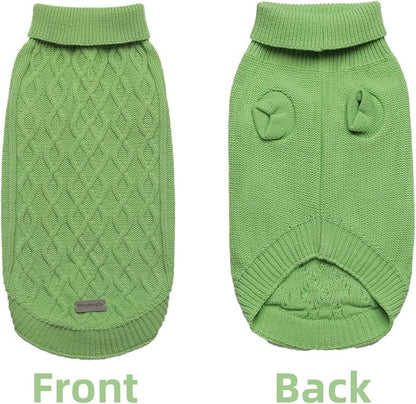 Dog Warm Winter Sweater MengMengDa Pet Dog Clothes