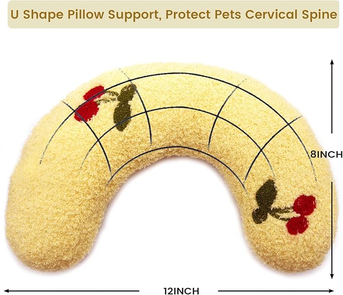 Cutated Dog Calming Pillow Dog Neck Pillow Cat