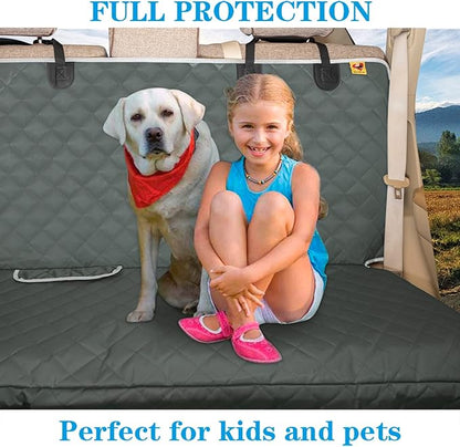 Dog Seat Cover for Back Seat More Durable Waterproof Backseat Protector