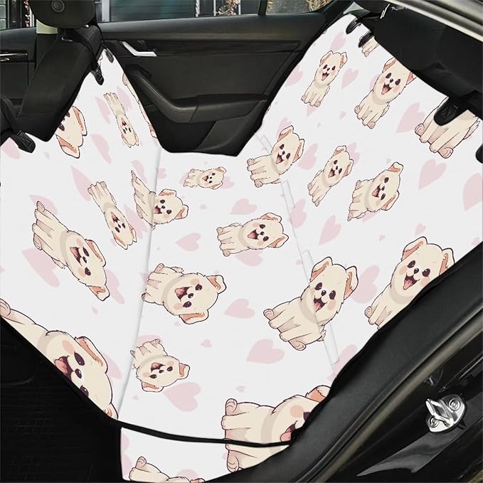 AFPANQZ Cute Cartoon Dog Car Dog Cat Seat