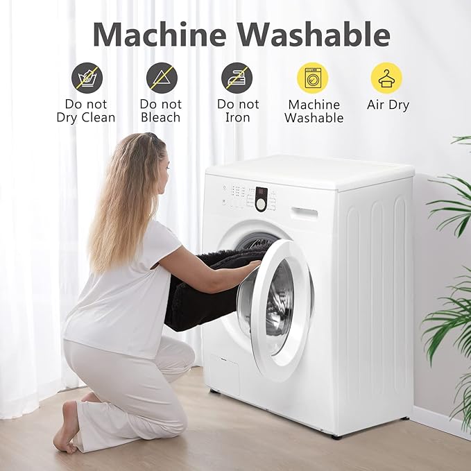 JOEJOY Dog Bed Crate Pad 29" x 21", Grey