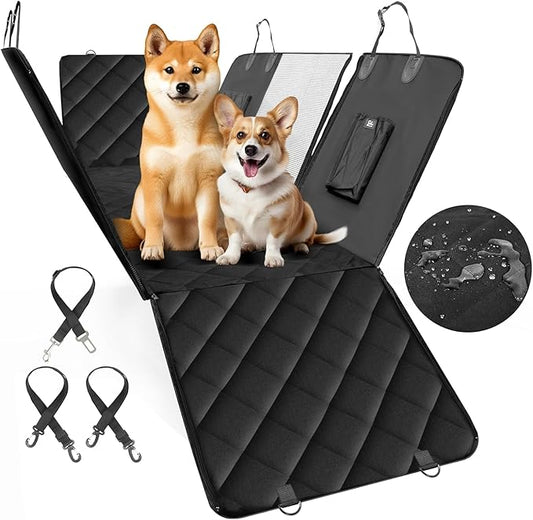 HealSmart Dog Car Rear Seat Cover 100% Waterproof