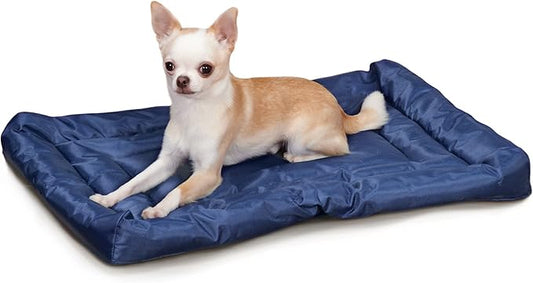 Water-Resistant Beds - Comfortable and Durable Nylon Beds for Dogs and Cats - Medium, Royal Blue