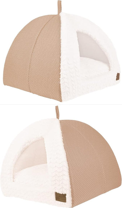 Cat Dog Tent Triangle Bed Removable Cushion Cover Two Way Conversion (Large