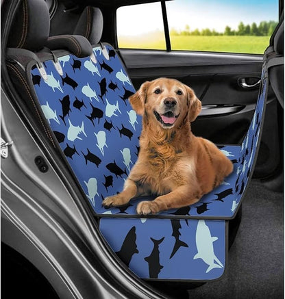 AFPANQZ Shark Pattern Seat Cover for Cars Back
