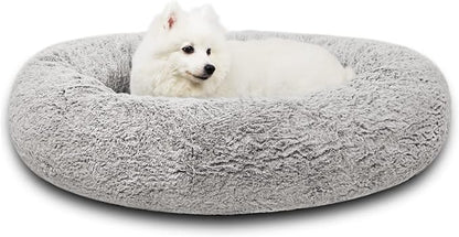 N&V Medium Orthopedic Donut Dog Bed