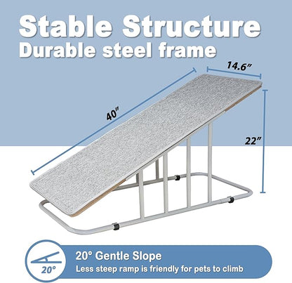 Meeyoview Dog Ramp for 22'' High Bed 22'' High)