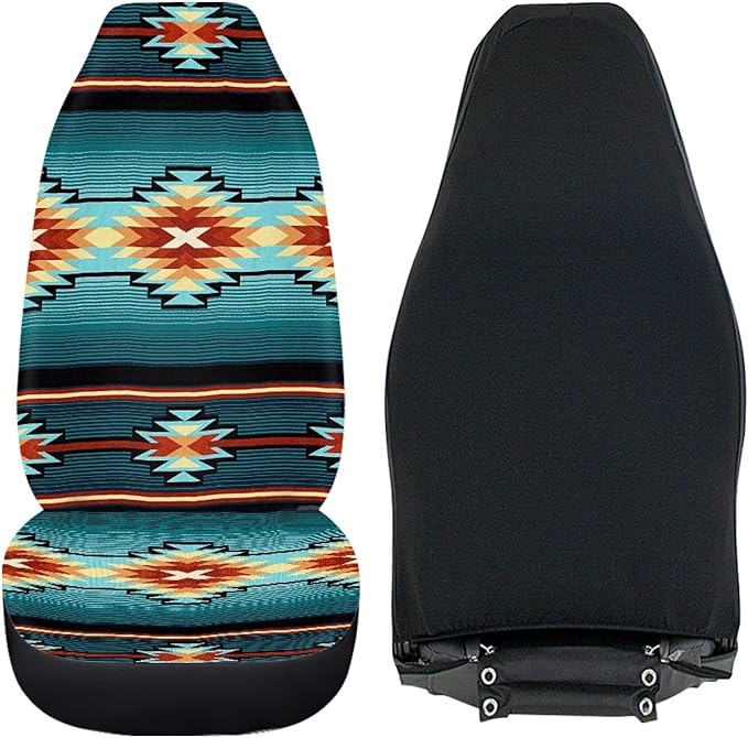 Aztec Southest Stripe Car Seat Covers for Women Men