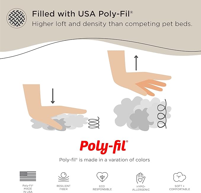 Best Friends by Sheri The Original Calming Donut Cat and Dog Bed in Lux Fur Dark Chocolate 30"