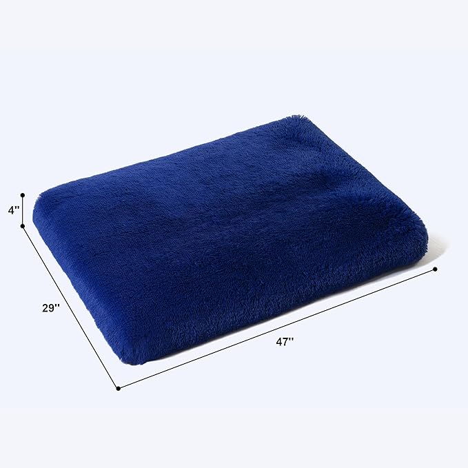 Plush Dog Crate Bed 47"x29")