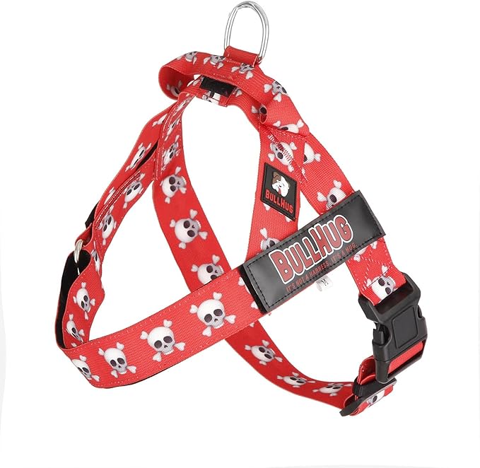 BULLHUG Harness – Made for Larger Chested Dogs Like English Bulldogs