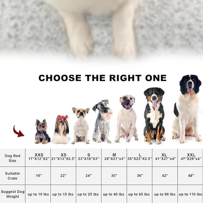 Deluxe Dog Crate Bed 47"x29")