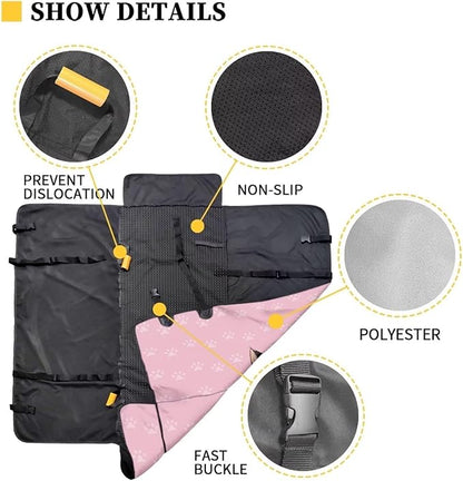 AFPANQZ Cat Print Dog Cat Seat Cover Bucket