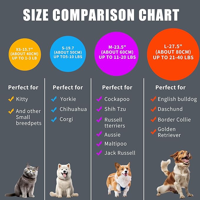 Calming Dog Bed for Cats and Small Dogs 15.7'')